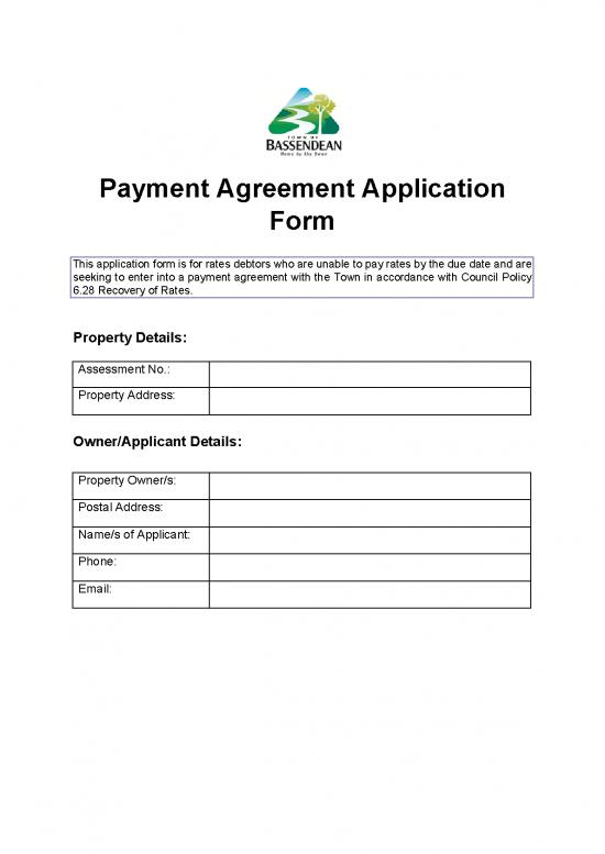 picture Agreement Form 202459 | Payment Agreement Application Form
