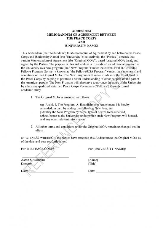 picture_Agreement Sample 201637 | Pc 2011 Fellows Program Addendum To Moa Expansions