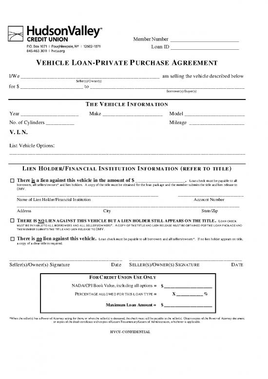 picture1_Agreement Sample 202954 | Private Purchase Agreement Vehicle