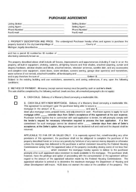 picture1_Agreement Contract Sample 201511 | Purchase Agreement