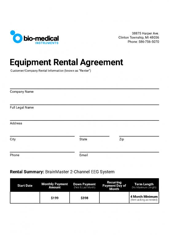 picture Rental Agreement Pdf 201328 | Rental Agreement Brainmaster 2 Channel Eeg System