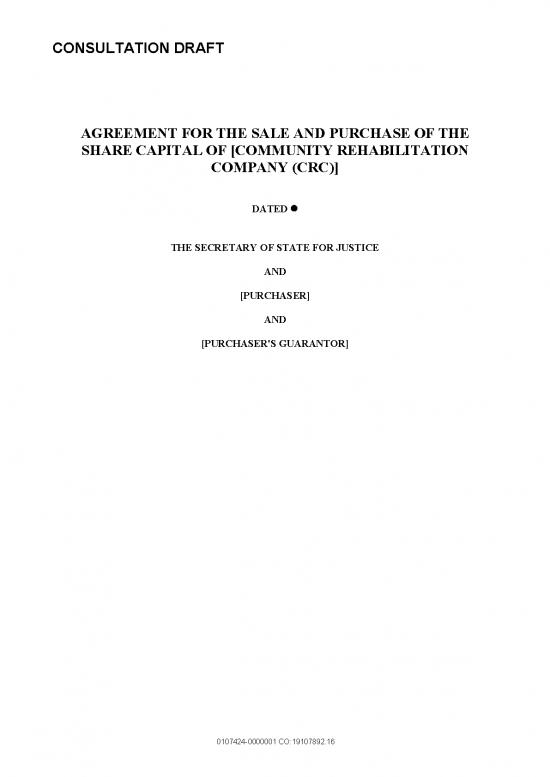 picture Agreement Sample 203095 | Sale And Purchase Of Share Capital