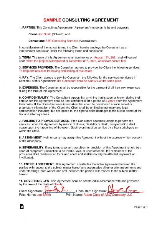 picture1_Payment Agreement Template 201560 | Sample 1 Page Consulting Agreement