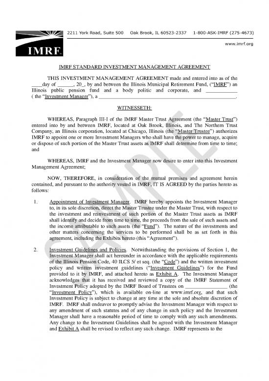 picture1_Agreement Sample 203001 | Sample Investment Manager Agreement