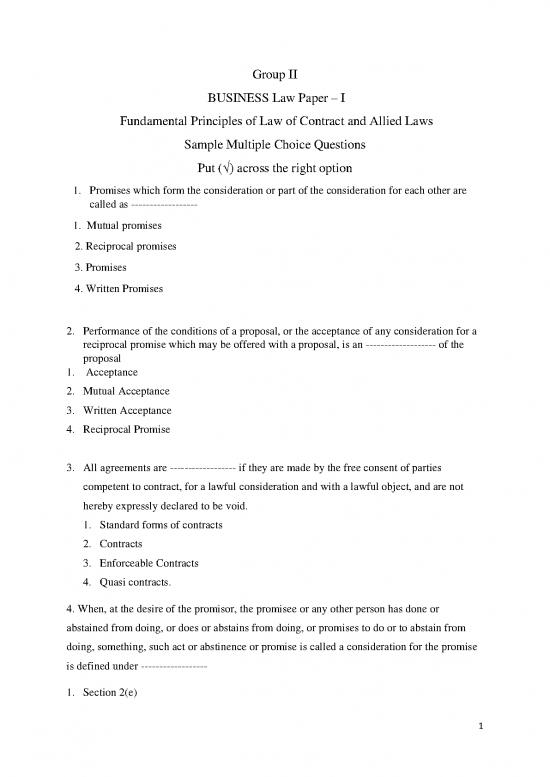 picture Contracts Pdf 201928 | Sample Questions Mcqs 2020 Group Ii Business Law