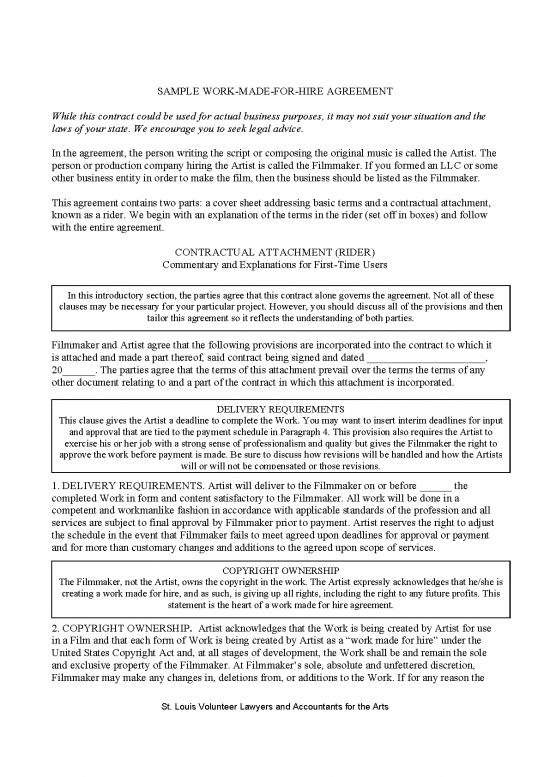 picture Contractual Agreement Template 202306 | Sample Work For Hire Agreement