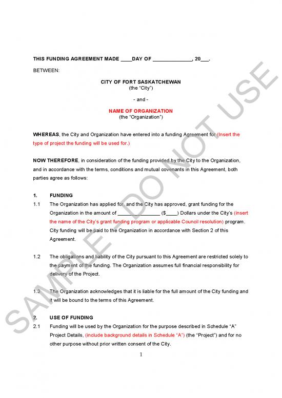 picture1_Agreement Sample 202827 | Samplefundingagreement Organization
