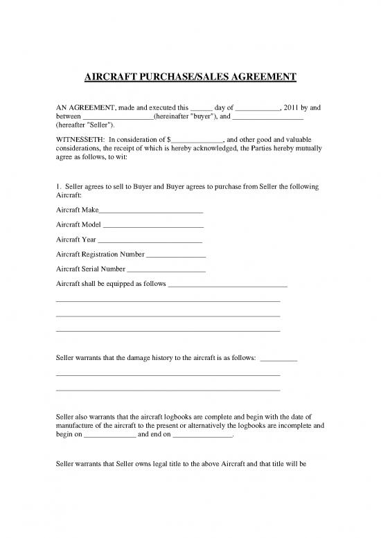 picture_Agreement Sample 203104 | Samplepurchaseagreement