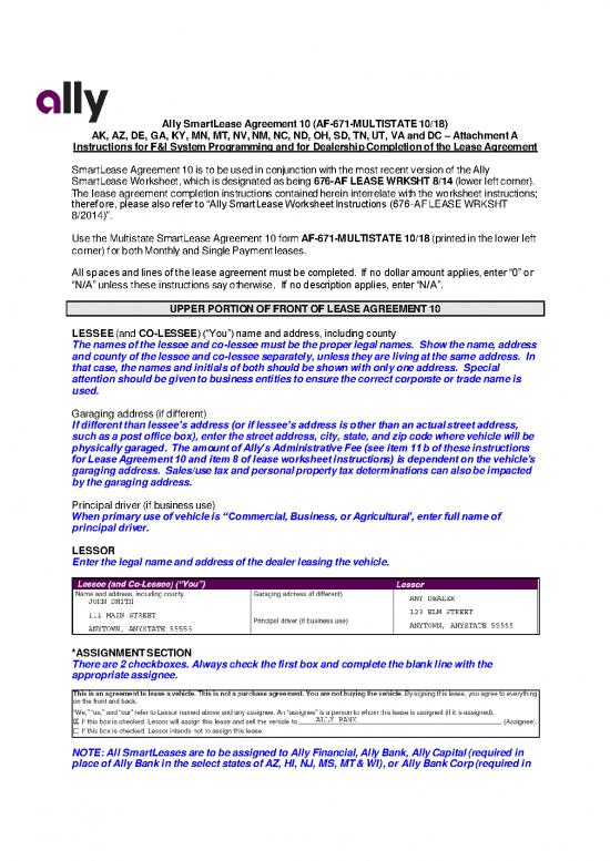 picture Lease Agreement Template 202400 | Sl Dsp Instructions