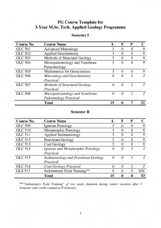 picture Geology Pdf 200882 | Stec Agl (cbcs) Course Structure & Syllabus
