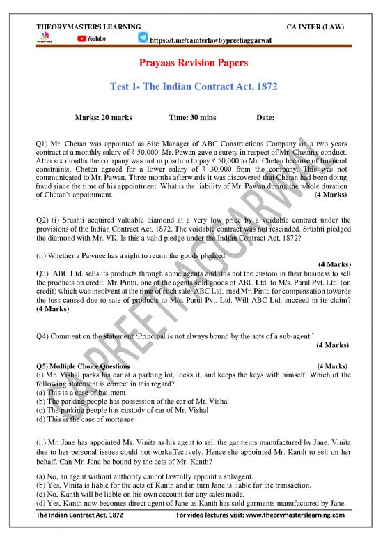 picture1_Law Of Contract Pdf 201370 | Test 1 Ca Inter Contract Act