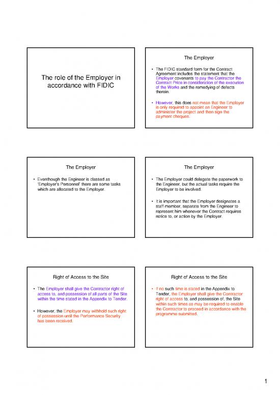 picture1_Agreement Contract Sample 202181 | The Role Of The Employer&contractor Fidic