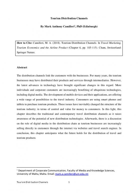 picture1_Marketing In Tourism Pdf 201223 | Tourism Distribution Channels
