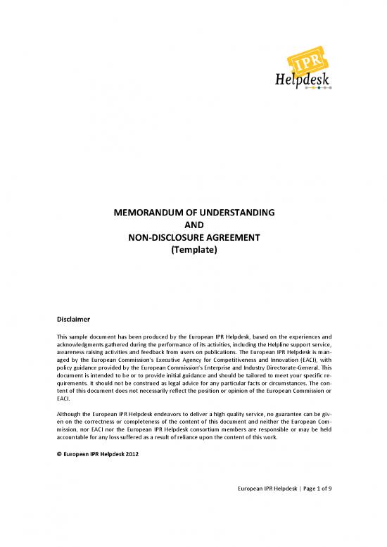 picture_Agreement Pdf 202655 | Uk 5604 Version1 Mou European Ipr Helpdesk