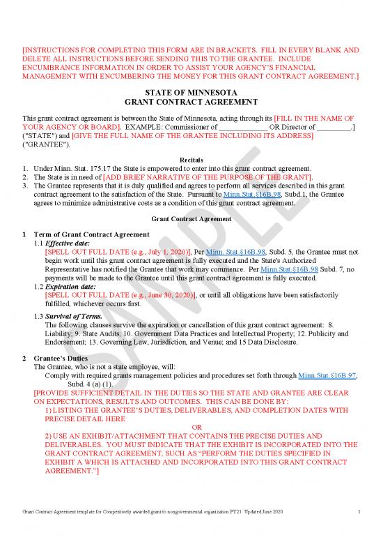 picture_Agreement Contract Sample 201507 | Wesa Sample Contract