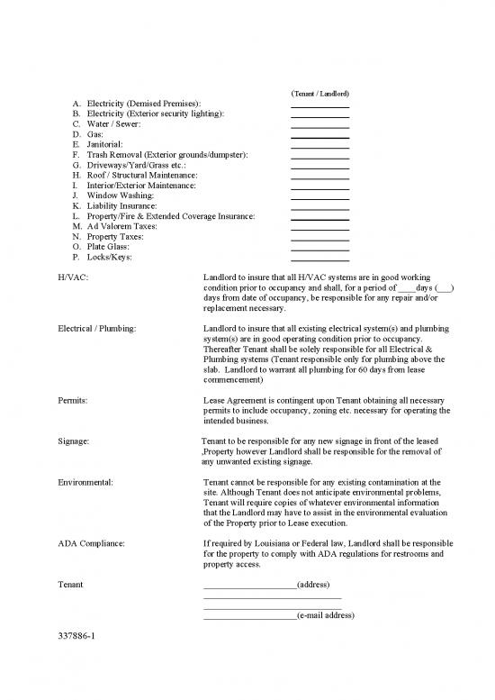 Lease Template 201757 Non Binding Letter Of Intent To Lease Free Pdf