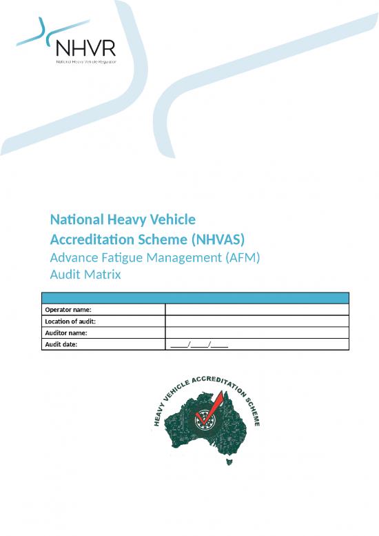 picture_201603 0323 Advanced Fatigue Management Audit Matrix Afm