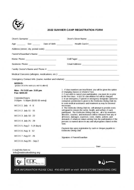 picture1_Camp Registration Form Id 23789 | 2022summerregform