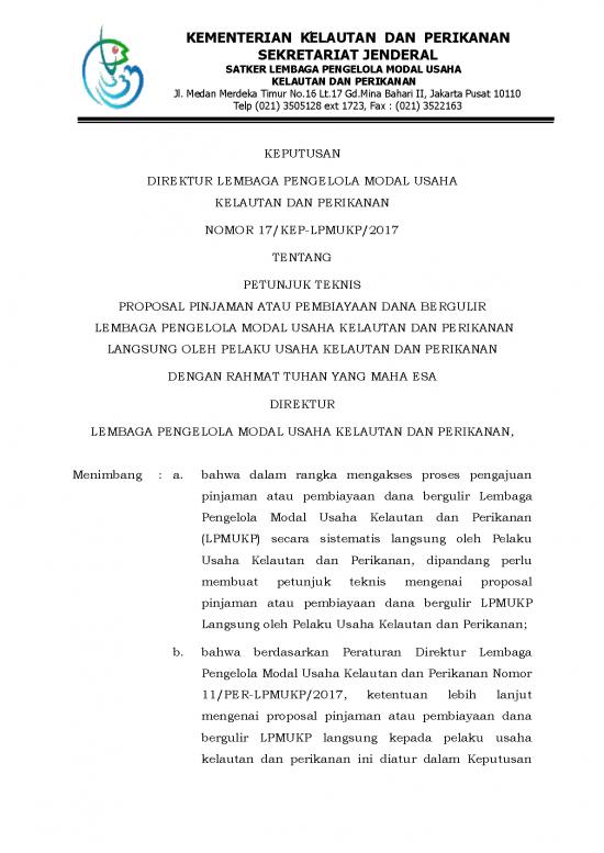 picture_Presentasi Usaha 23070 | 21 8 17 Kepdir 17 Tentang Proposal Pelaku Usaha