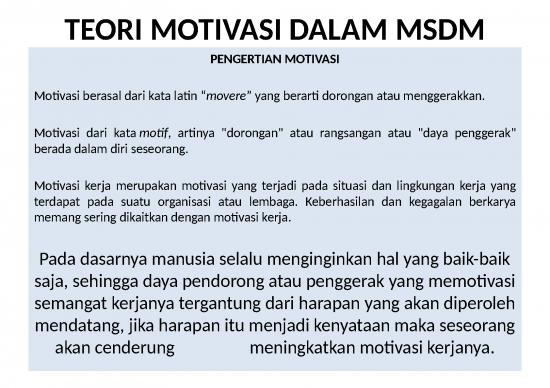 picture Motivasi 22524 | 8 Kuliah Virtual Ke 9 (teori Motivasi Dalam Msdm) Pasca Sarjana Teknik Informatika 2020 – 2021 Ganjil Universitas Bina Darma