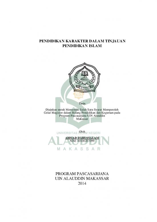 picture Pendidikan Karakter 22048 | Ahmad Darussalam