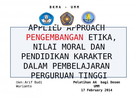 picture_Pendidikan Karakter 21997 | Arif  B   Etika, Nilai Moral Dan Pendidikan Karakter  Dalam Pbm Pt