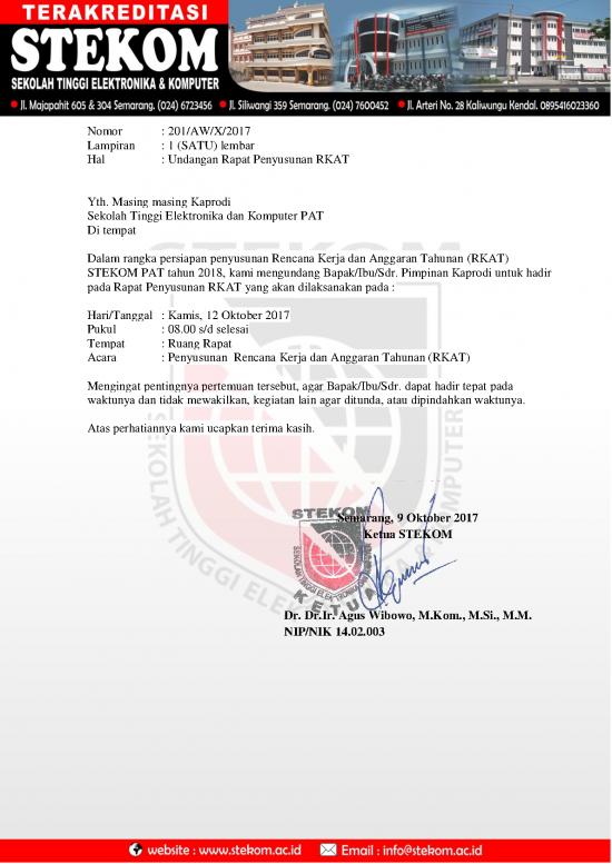 picture File - Undangan Rapat Id 22346 | Data Rapat Rkat 2018