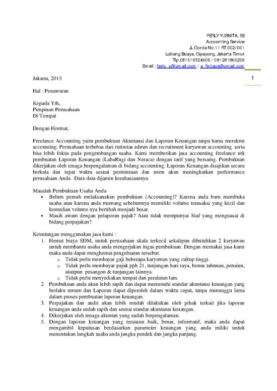 picture Laporan Keuangan 21768 | Dokumen Penawaran Ferly Accounting Service picture Laporan Keuangan 21768 | Dokumen Penawaran Ferly Accounting Service