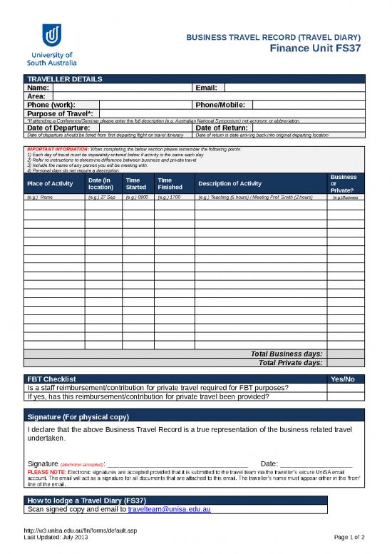 picture1_Personal Finance Spreadsheet 23733 | Fs37 Business Travel Diary Uploaded 31 10 2013