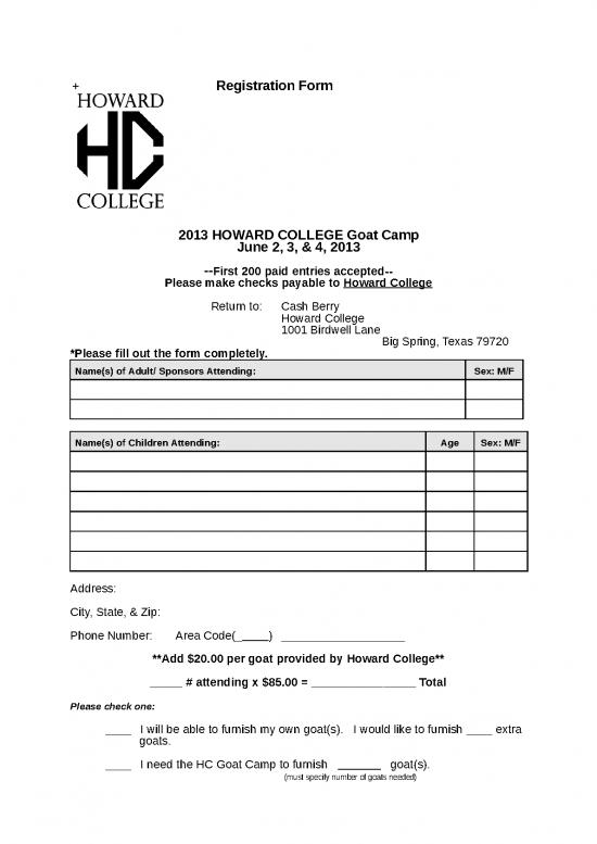 picture_Make Invoices Microsoft Word 23685 | Goat Camp Registration Form 2013