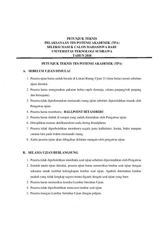 picture_Contoh Soal Tpa Pdf 22825 | Juknis Tes Tpa Calon Mahasiswa Baru Uts 2018 Copy