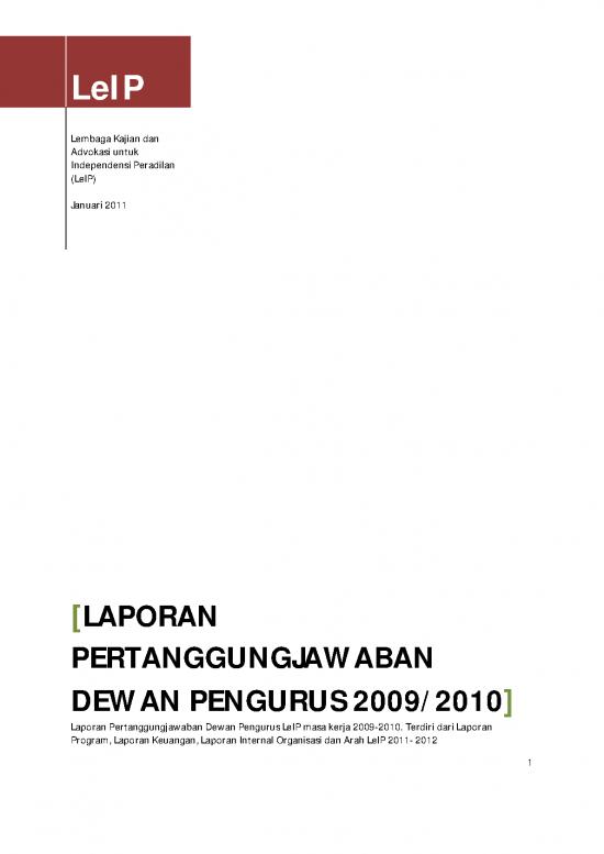 picture_Lpj - Laporan Pertanggungjawaban Id 22989 | Laporan Tahunan Leip 2010