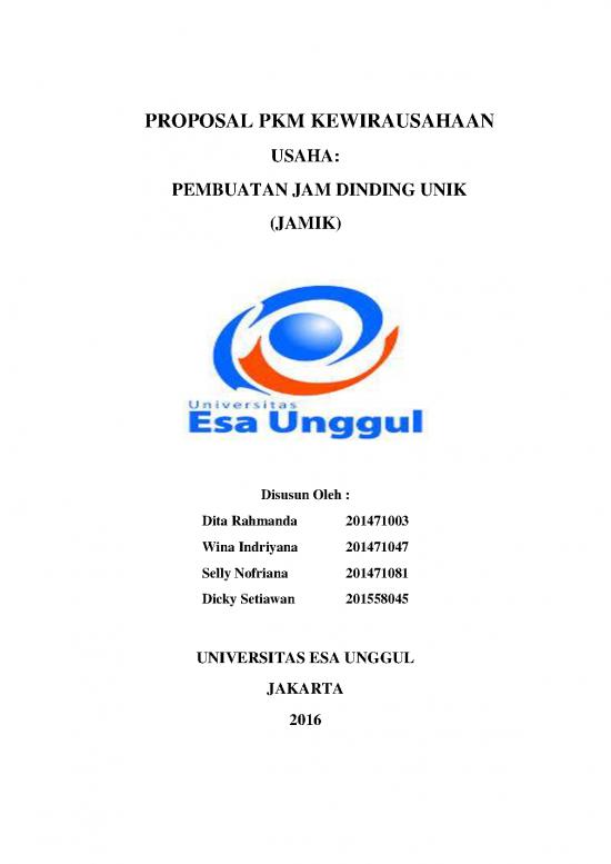 picture File - Proposal Usaha Id 23188 | Pembuatan Jam Dinding Unik Jamik