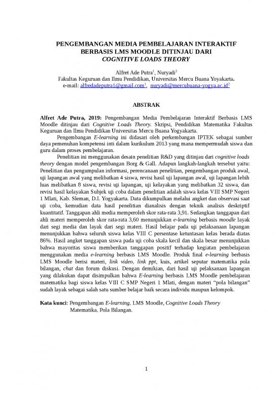 picture Media Pembelajaran Id 22670 | Pengembangan Media Pembelajaran Interaktif Berbasis Lms Moodle Ditinjau Dari Cognitive Loads Theo