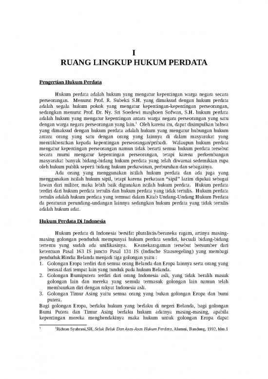 picture File - Hukum Perdata Id 22170 | Pertemuan I Hkpdt