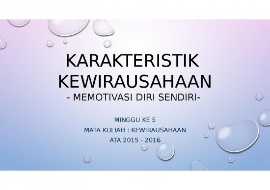picture1_Presentasi Usaha Ppt 23228 | Pertemuan Karakteristik