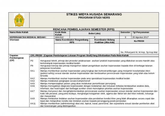 picture Contoh Pengkajian Keperawatan 21922 | Rps Kmb 1