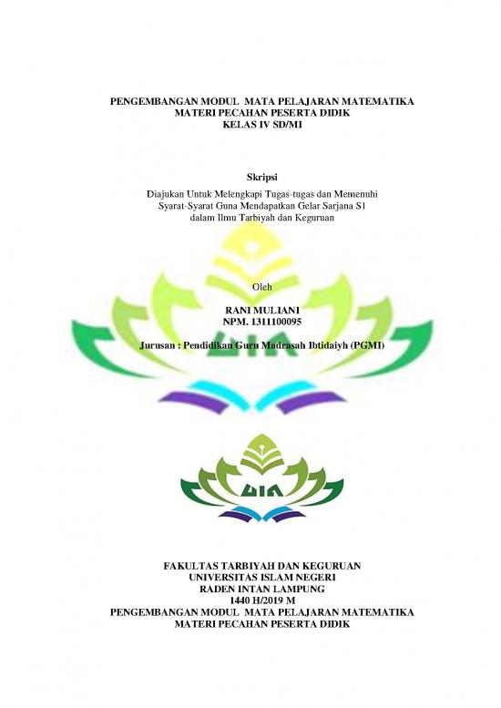 picture Materi Kelas 4 - Kelas Iv Id 23540 | Skripsi