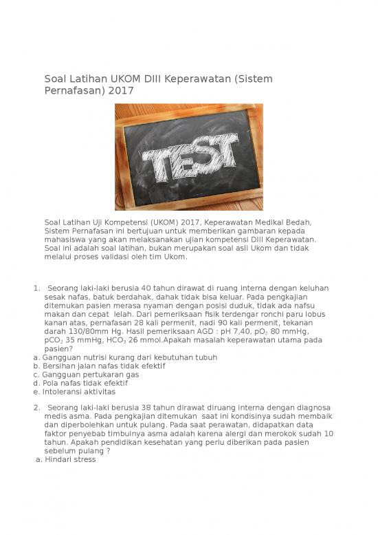 picture Contoh Pengkajian Keperawatan 21723 | Soal Latihan Ukom Diii Keperawatan picture Contoh Pengkajian Keperawatan 21723 | Soal Latihan Ukom Diii Keperawatan