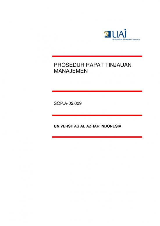 picture Presentasi Usaha 22244 | Sop Rapat Tinjauan Manajemen