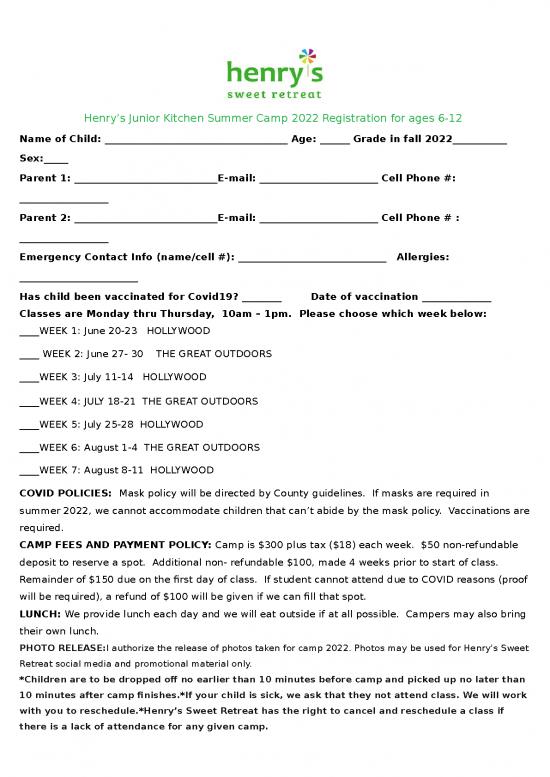 picture1_Summer Camp Template Free Download 23798 | Summer Camp 2022 Registration Form