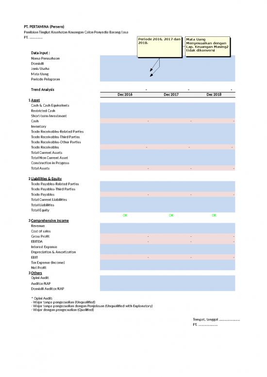 picture Inventory Excel Format Free Download 23610 | Template Penilaian Tingkat Kesehatan Keuangan Keuangan