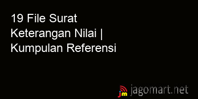 picture 19 File Surat Keterangan Nilai | Kumpulan Referensi